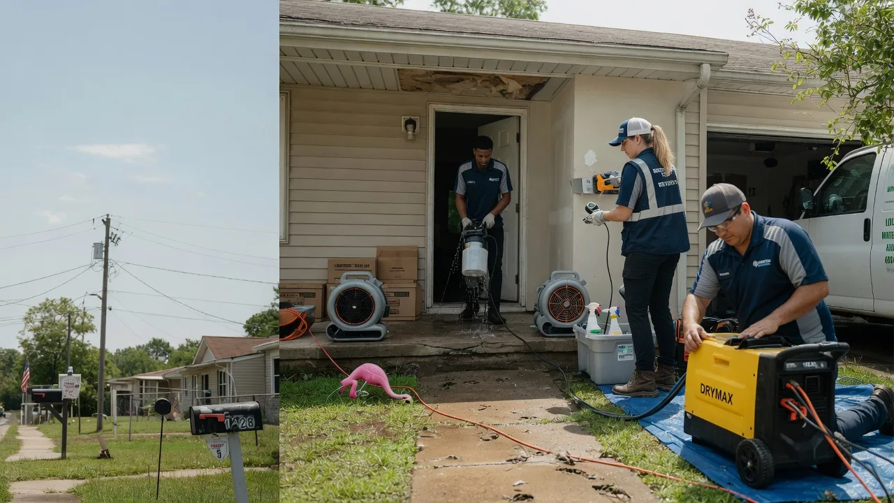 Storm Damage Water Removal in Huntersville, NC near me